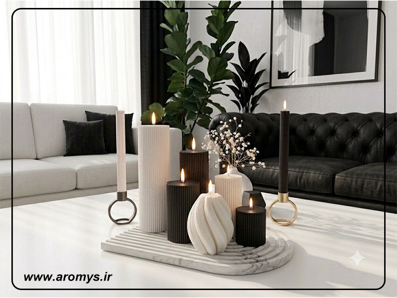 راهنمای کامل ست کردن شمع با دکور منزل - چگونه رنگ شمع را با دکور منزل ست کنیم؟
