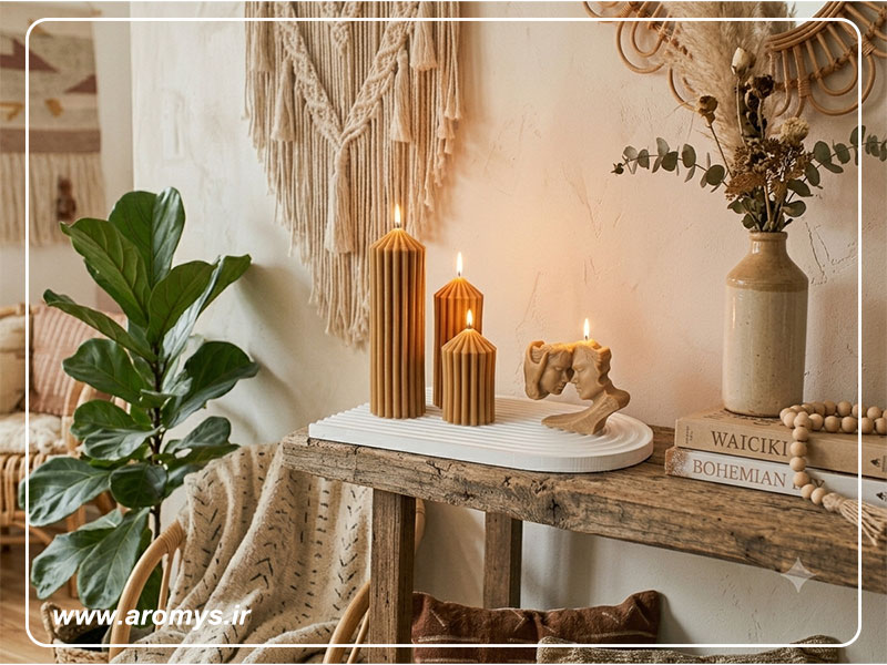 راهنمای کامل ست کردن شمع با دکور منزل - چگونه رنگ شمع را با دکور منزل ست کنیم؟
