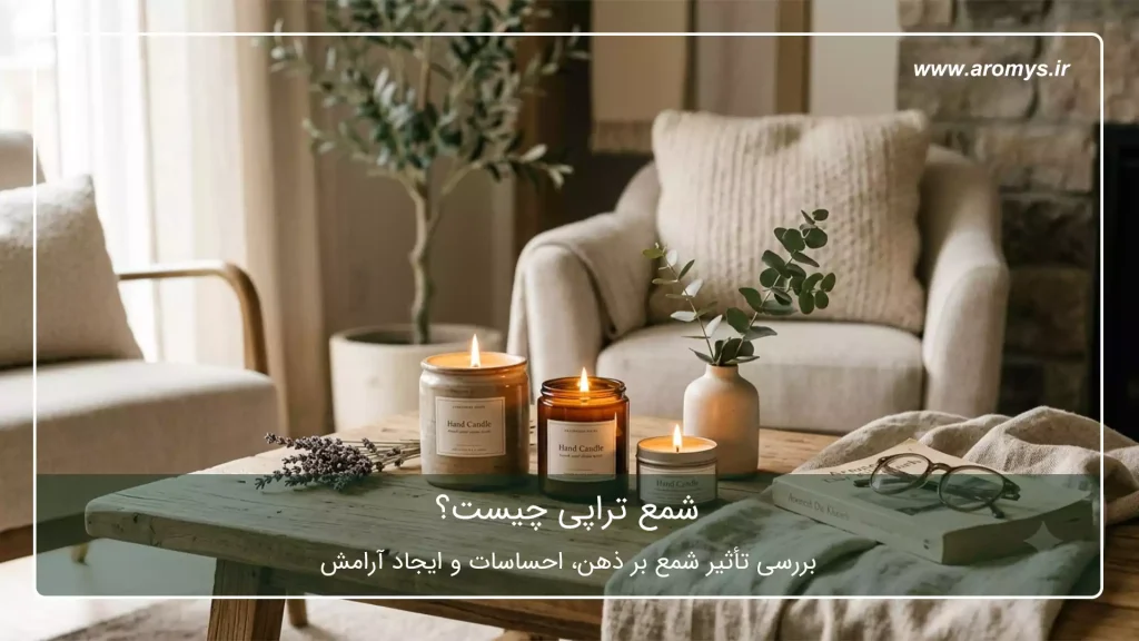 شمع تراپی چیست؟ بررسی تأثیر شمع بر ذهن، احساسات و ایجاد آرامش - شمع آرمیس