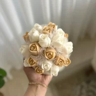 باکس گل لاله شمعی شیشه ای - فروشگاه شمع دست ساز آرمیس