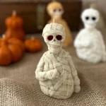 شمع اسکلت مومیایی شده - شمع مومیایی - شمع هالووین |شمع آرمیس